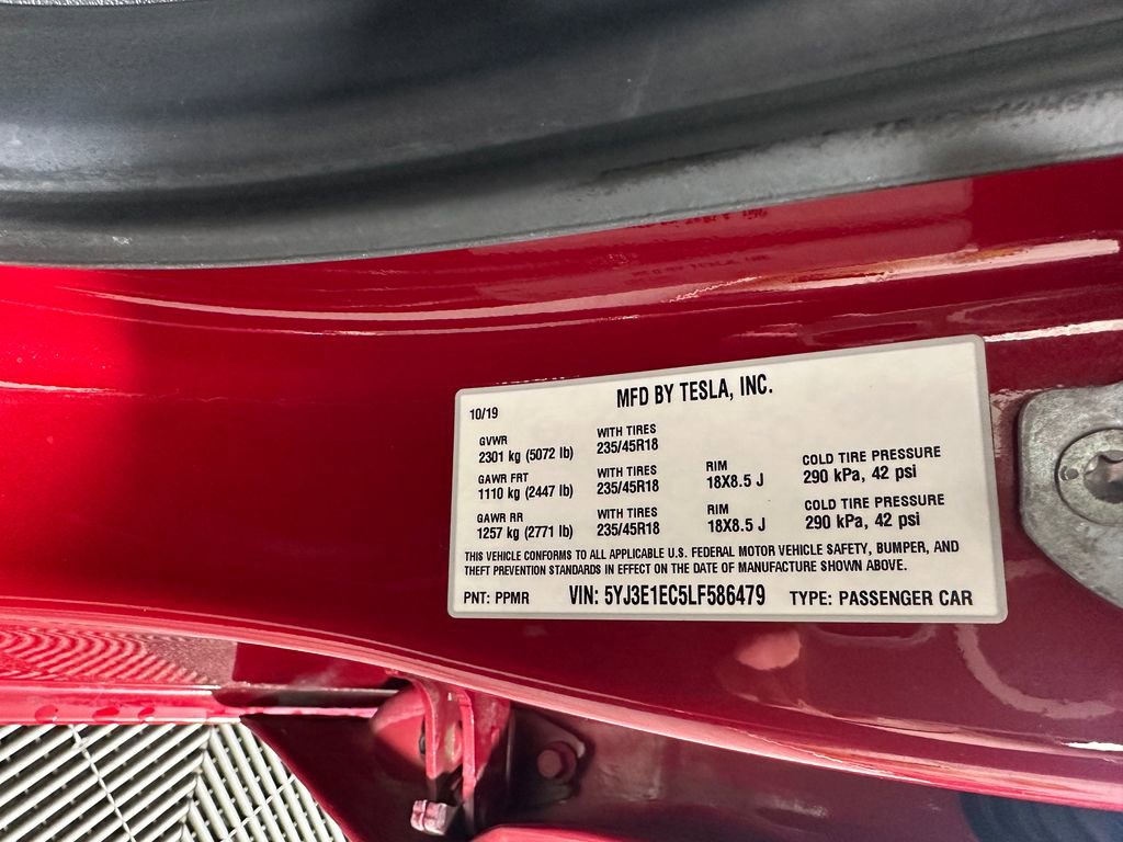Used 2020 Tesla Model 3 Performance AWD/4WD image 30