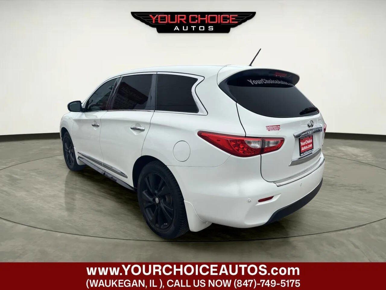 Used 2014 INFINITI QX60 Luxe w/ Deluxe Touring Package AWD/4WD image 3