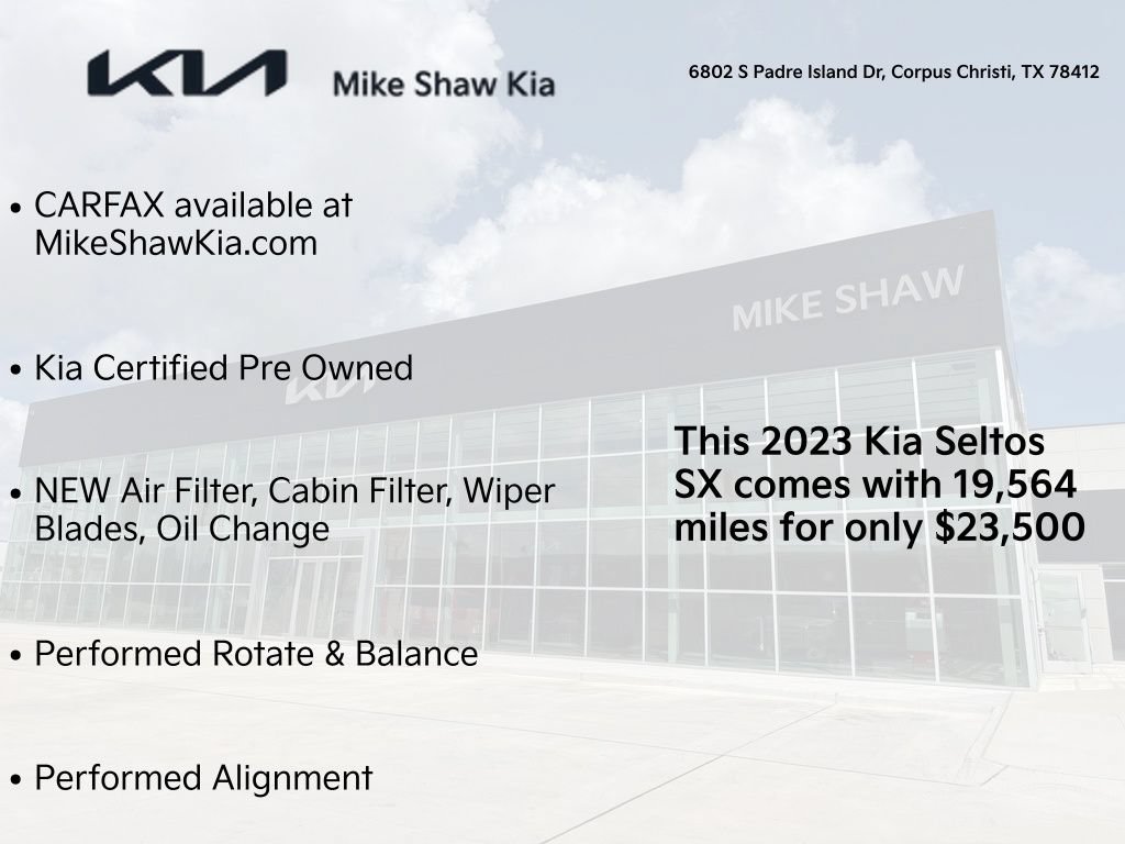 Certified 2023 Kia Seltos SX AWD/4WD image 3