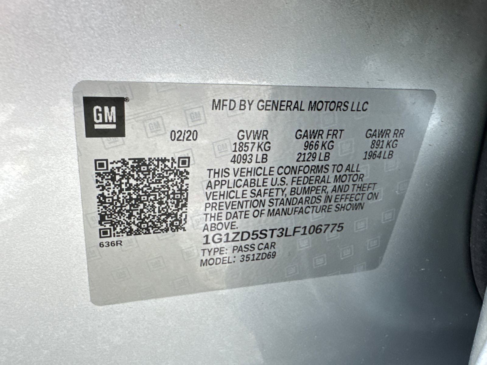 Used 2020 Chevrolet Malibu LT FWD image 31