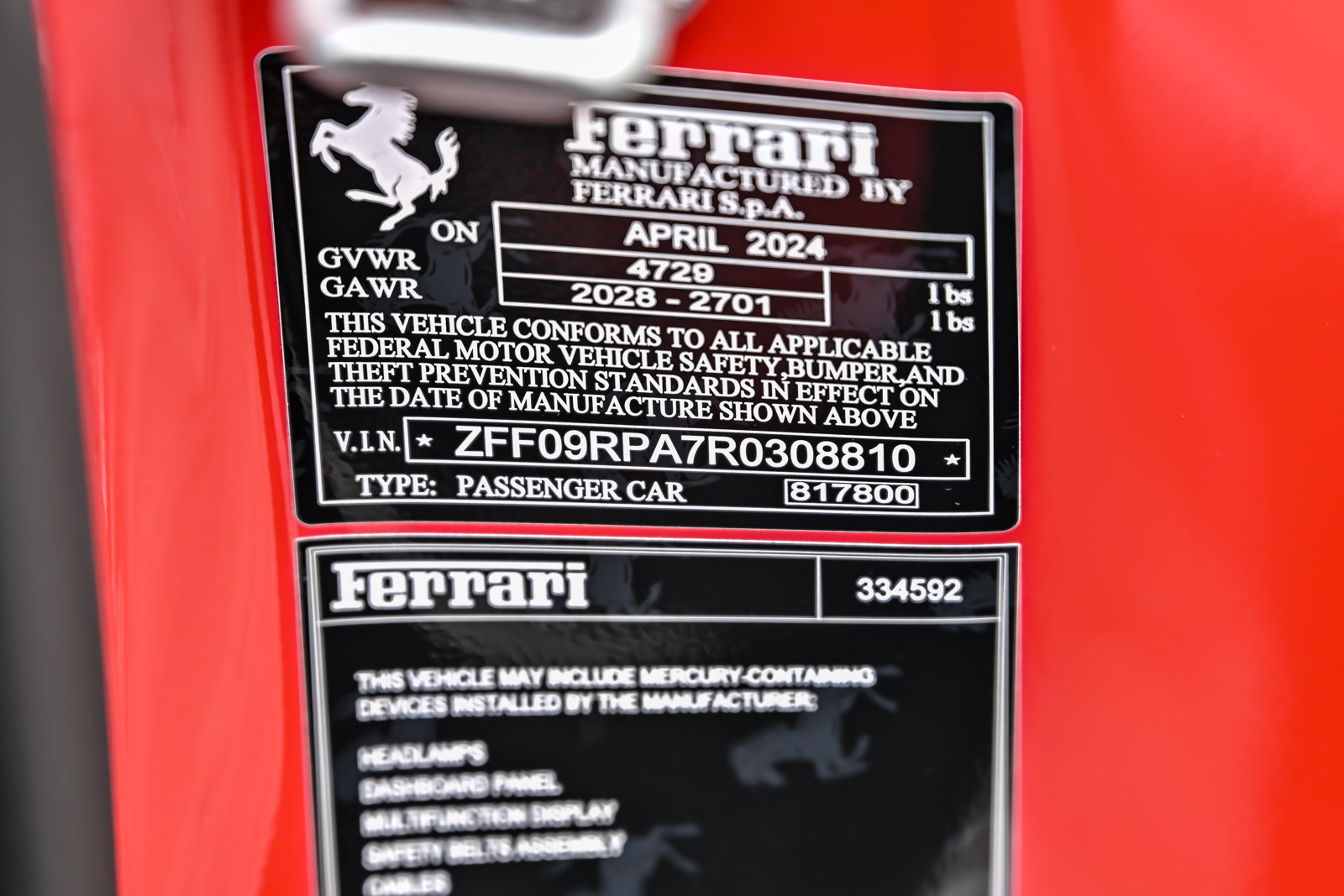 Used 2024 Ferrari Roma Spider RWD image 49