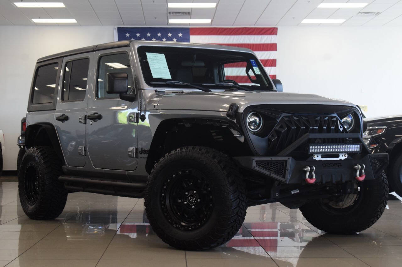 Used 2020 Jeep Wrangler Unlimited Sport AWD/4WD image 2