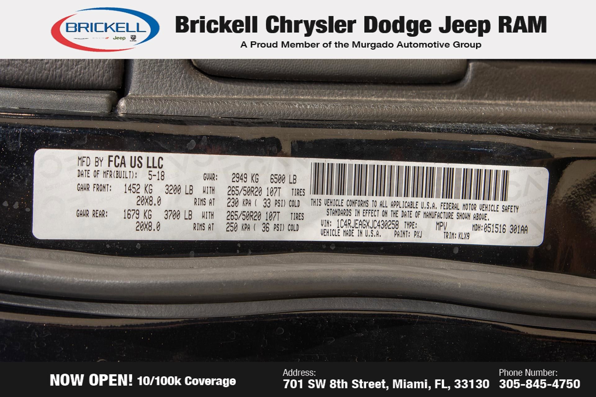 Used 2018 Jeep Grand Cherokee Altitude image 33