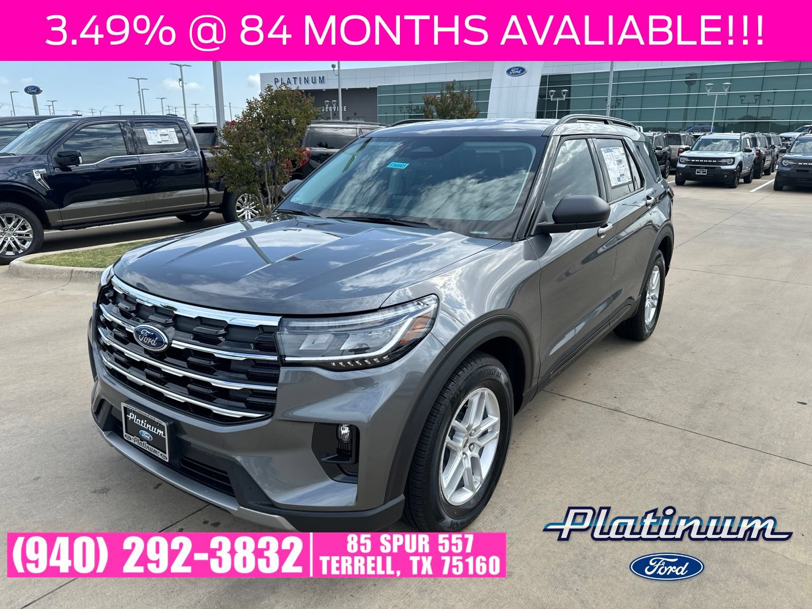 New 2026 Ford Explorer Active w/ Active Comfort Package