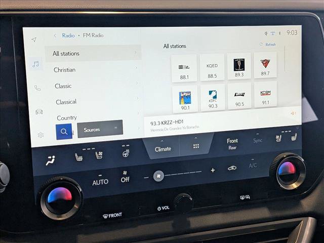 Used 2023 Lexus RX 500h F Sport w/ Cold Area Package AWD/4WD image 13