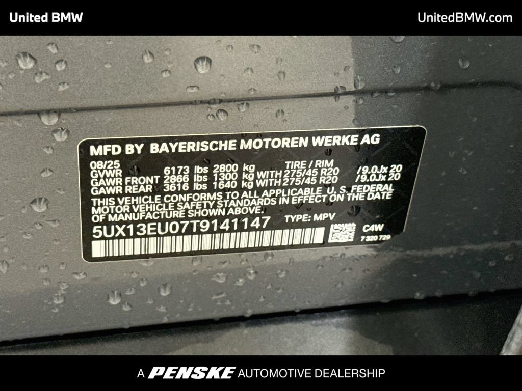 Used 2026 BMW X5 sDrive40i w/ Parking Assistance Package RWD image 22