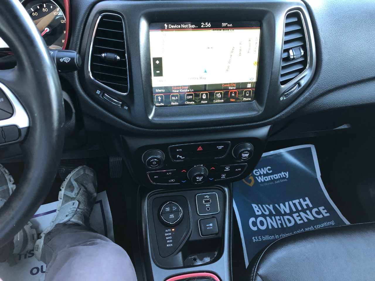 Used 2018 Jeep Compass Trailhawk w/ Leather Interior Group image 19