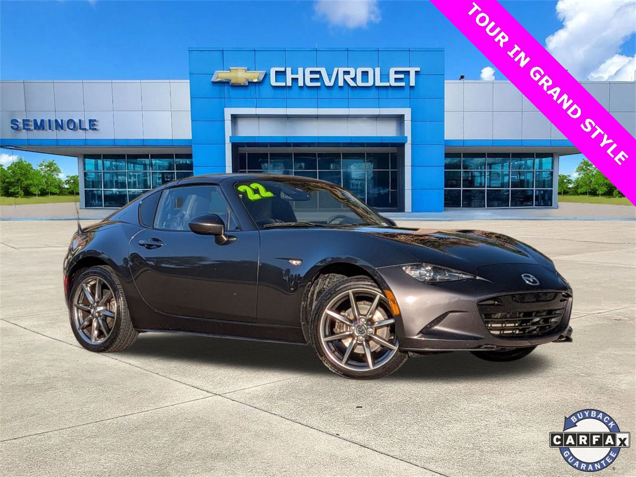 Used 2022 MAZDA MX-5 Miata RF Grand Touring image 1