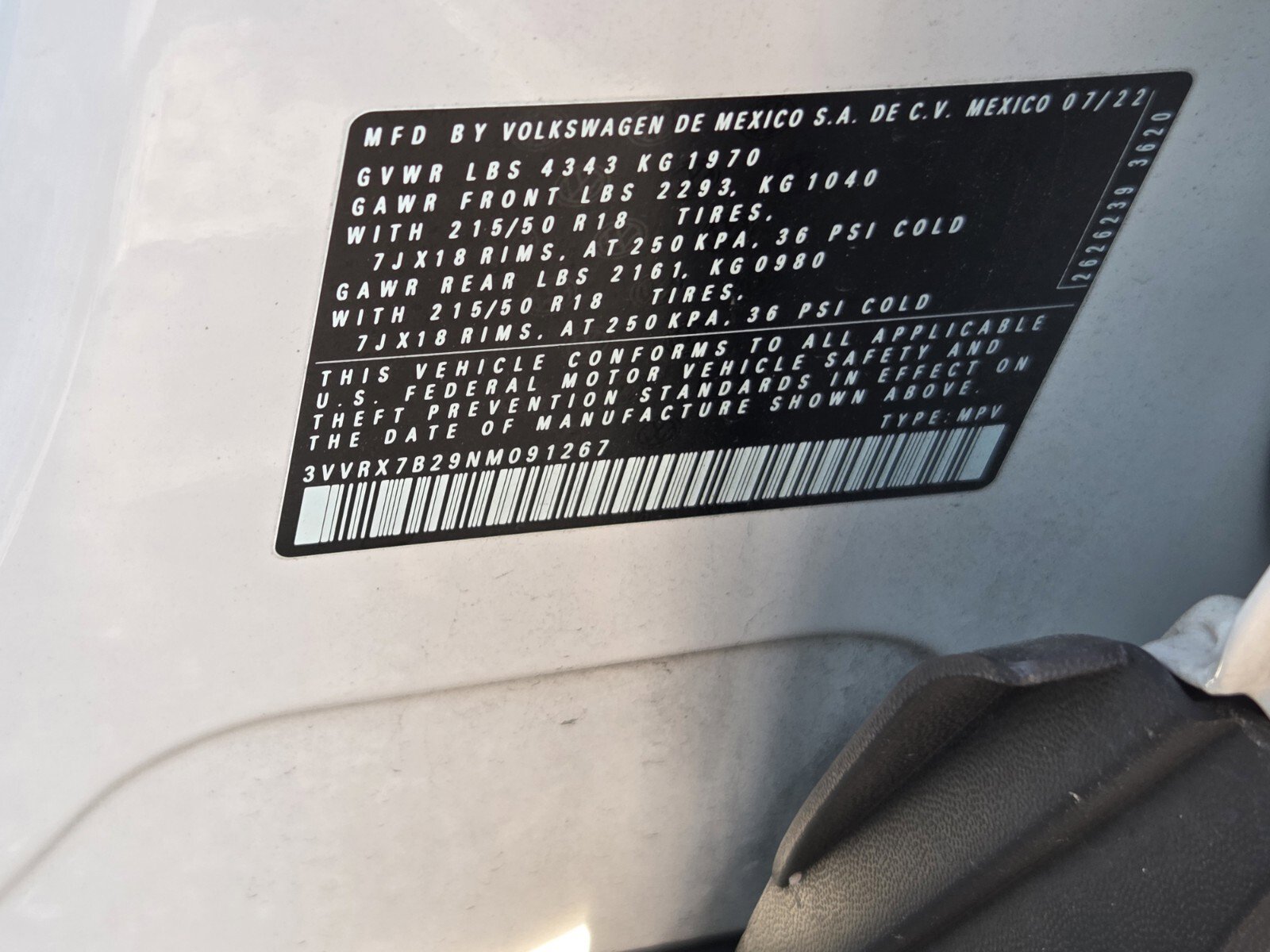 Used 2022 Volkswagen Taos SE image 11