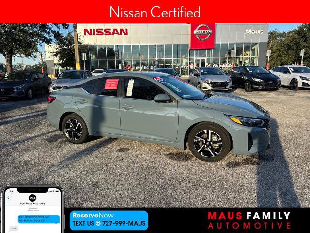Certified 2024 Nissan Sentra SV w/ All-Weather Package