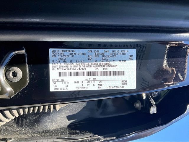 Used 2019 Ford F150 XLT w/ Equipment Group 302A Luxury AWD/4WD image 36