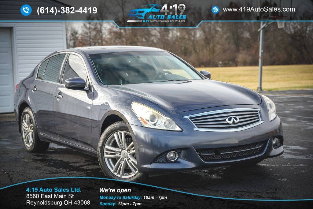 Used 2011 INFINITI G25 x w/ Moonroof Pkg AWD/4WD image 6