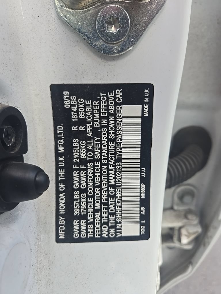 Used 2020 Honda Civic EX image 16