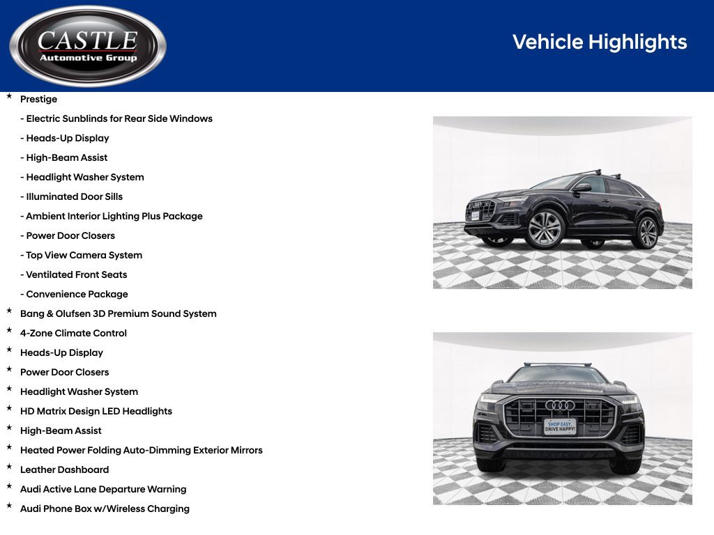 Used 2019 Audi Q8 Prestige AWD/4WD image 6