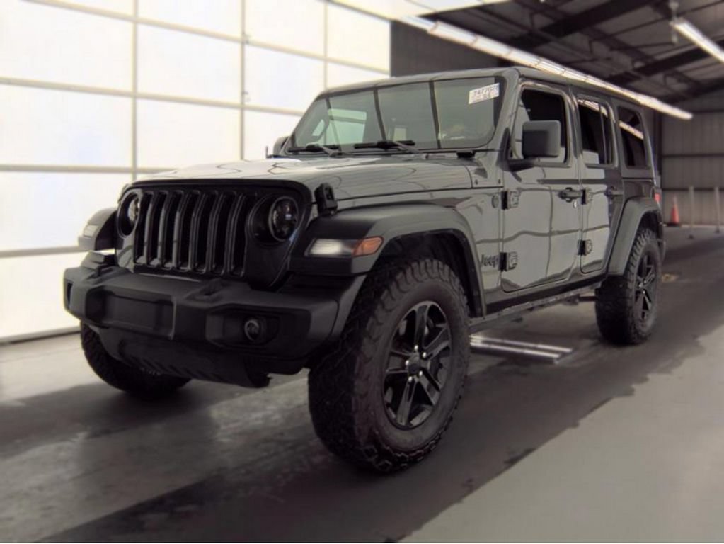 Used 2022 Jeep Wrangler Unlimited Sport AWD/4WD image 2