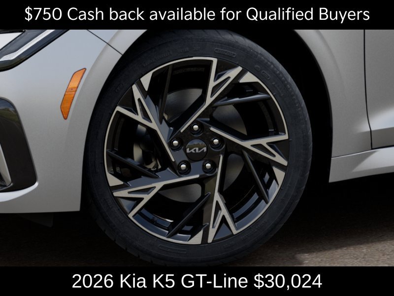 New 2026 Kia K5 GT-Line w/ GT-Line Red Interior Package AWD/4WD image 9