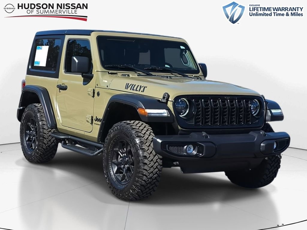 Used 2025 Jeep Wrangler Willys image 1