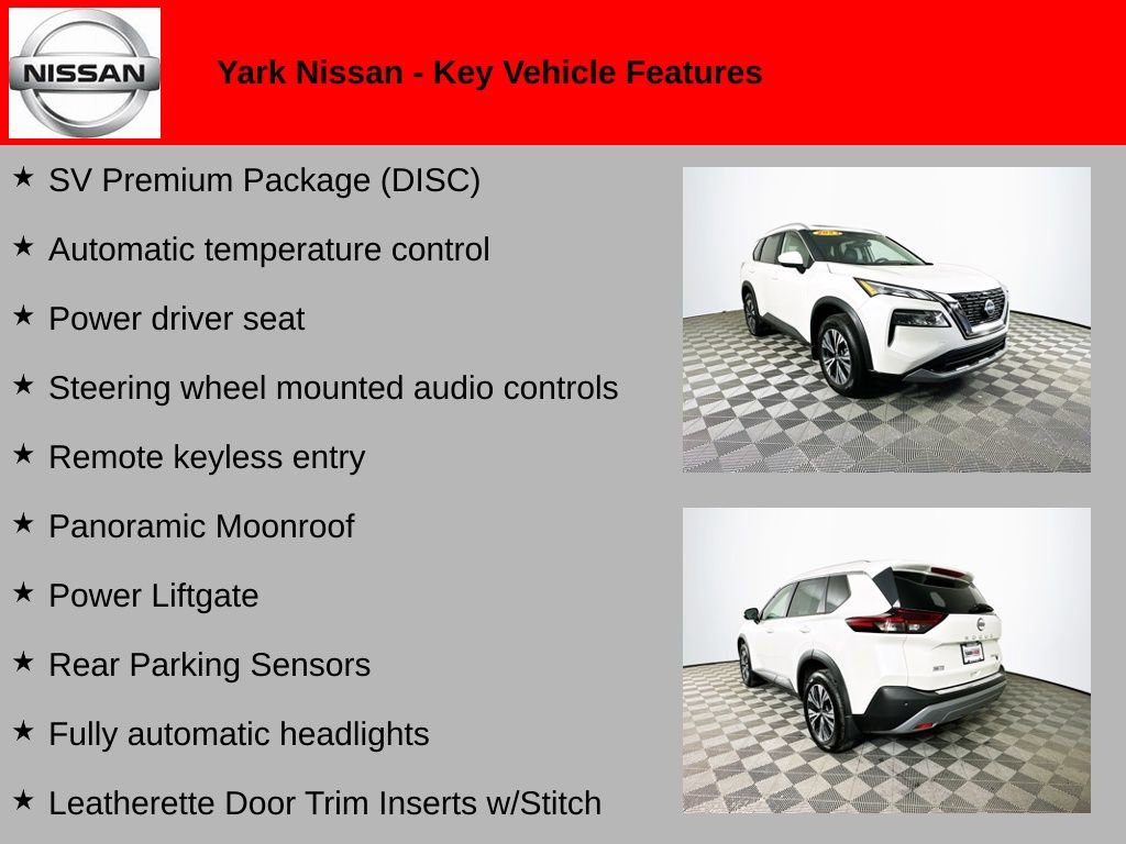 Certified 2023 Nissan Rogue SV w/ SV Premium B Package image 2