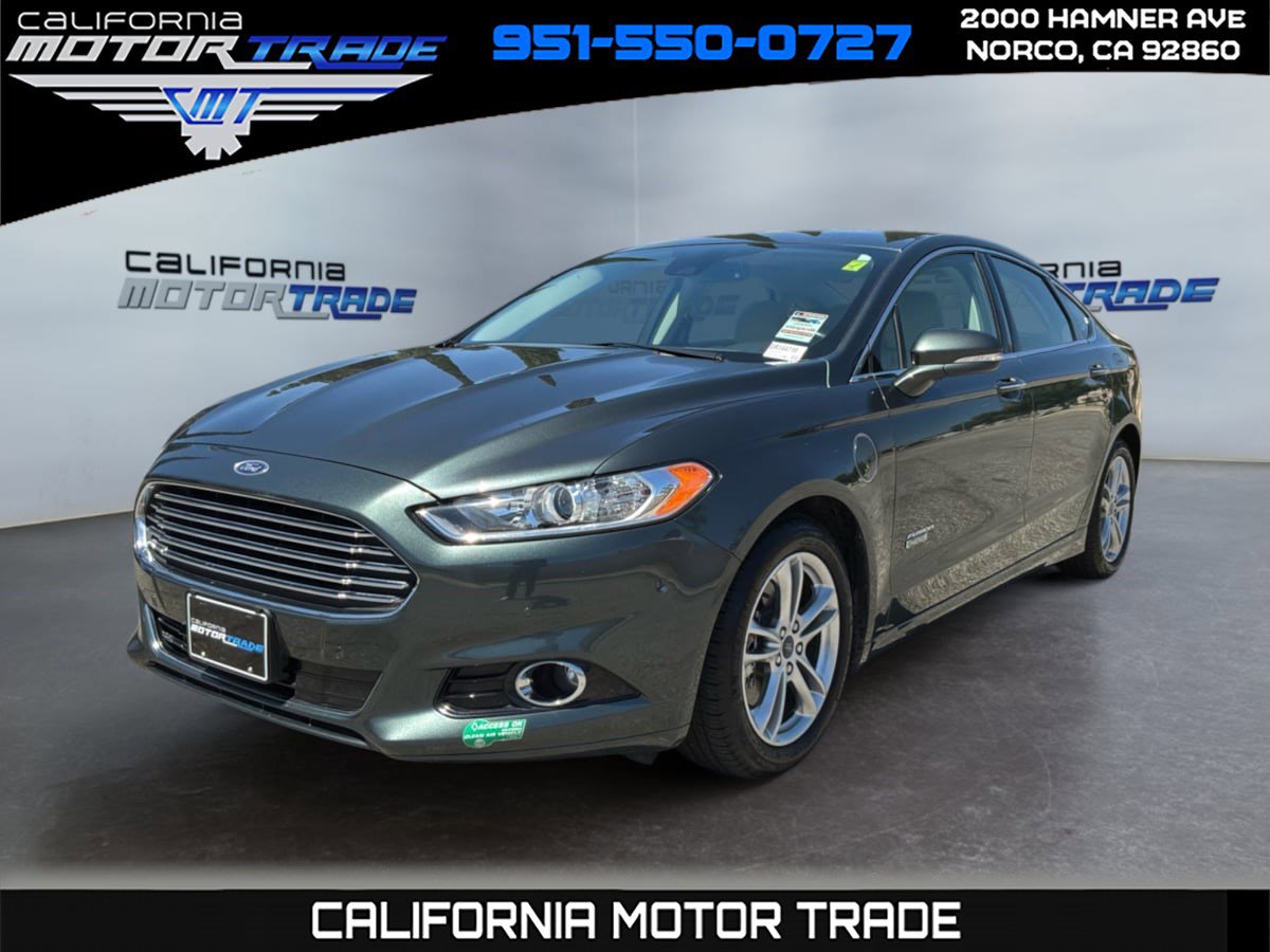 Used 2016 Ford Fusion Energi Titanium w/ Driver Assist Package FWD image 1