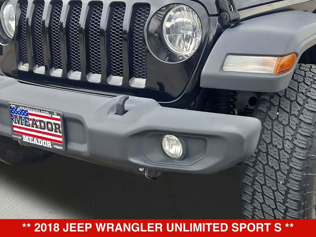 Used 2018 Jeep Wrangler Unlimited Sport S AWD/4WD image 11