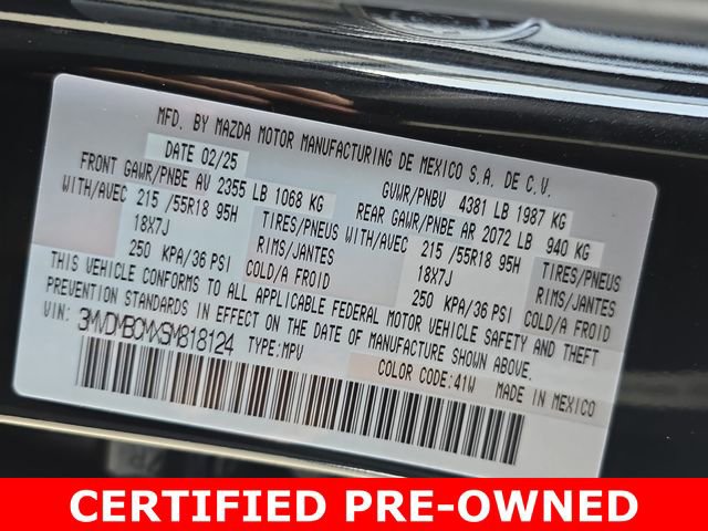 Certified 2025 MAZDA CX-30 AWD 2.5 S w/ Preferred Package image 37