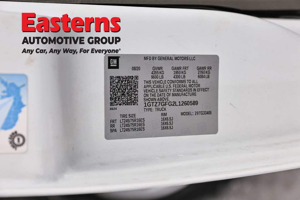 Used 2020 GMC Savana 3500 w/ Driver Convenience Package RWD image 34