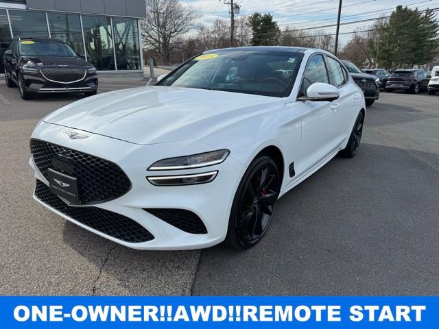 Certified 2023 Genesis G70 3.3T w/ Sport Prestige Package image 1