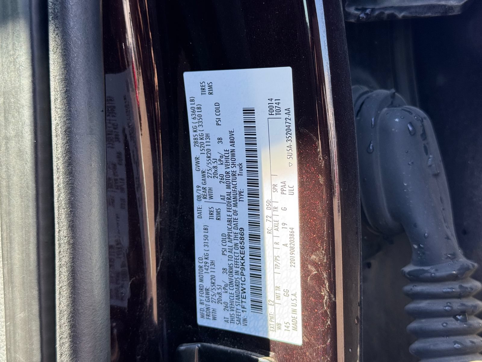Used 2019 Ford F150 XL w/ Equipment Group 101A Mid RWD image 30