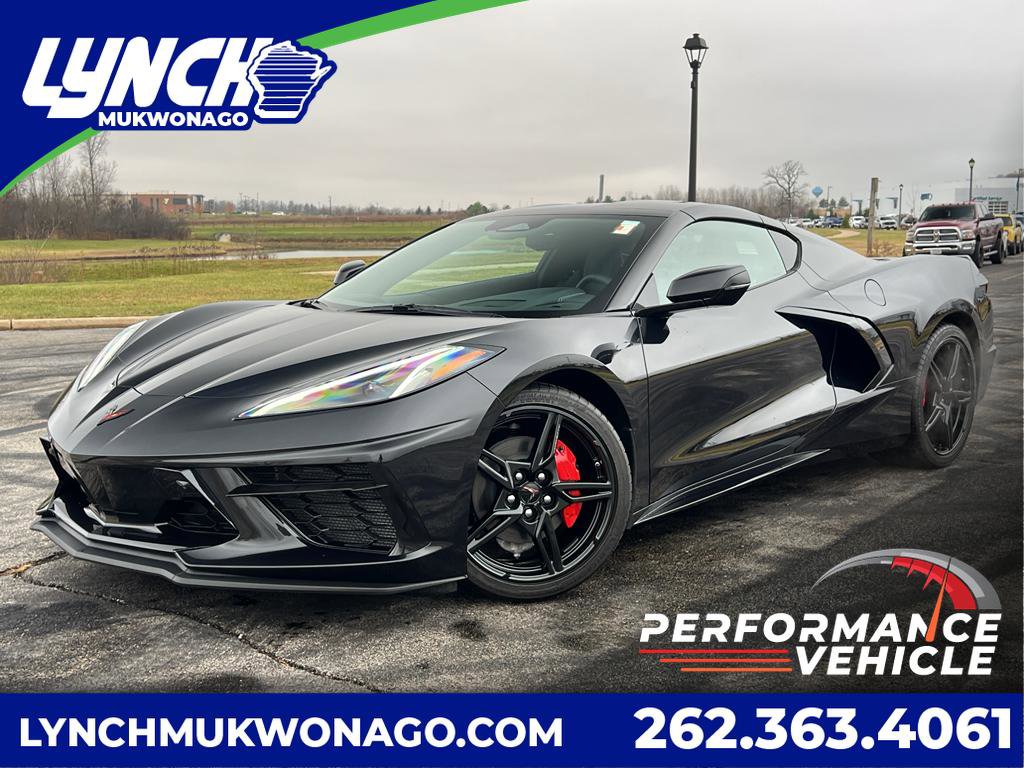 Used 2024 Chevrolet Corvette Stingray Preferred Cpe w/ Stealth Interior Trim Package image 1