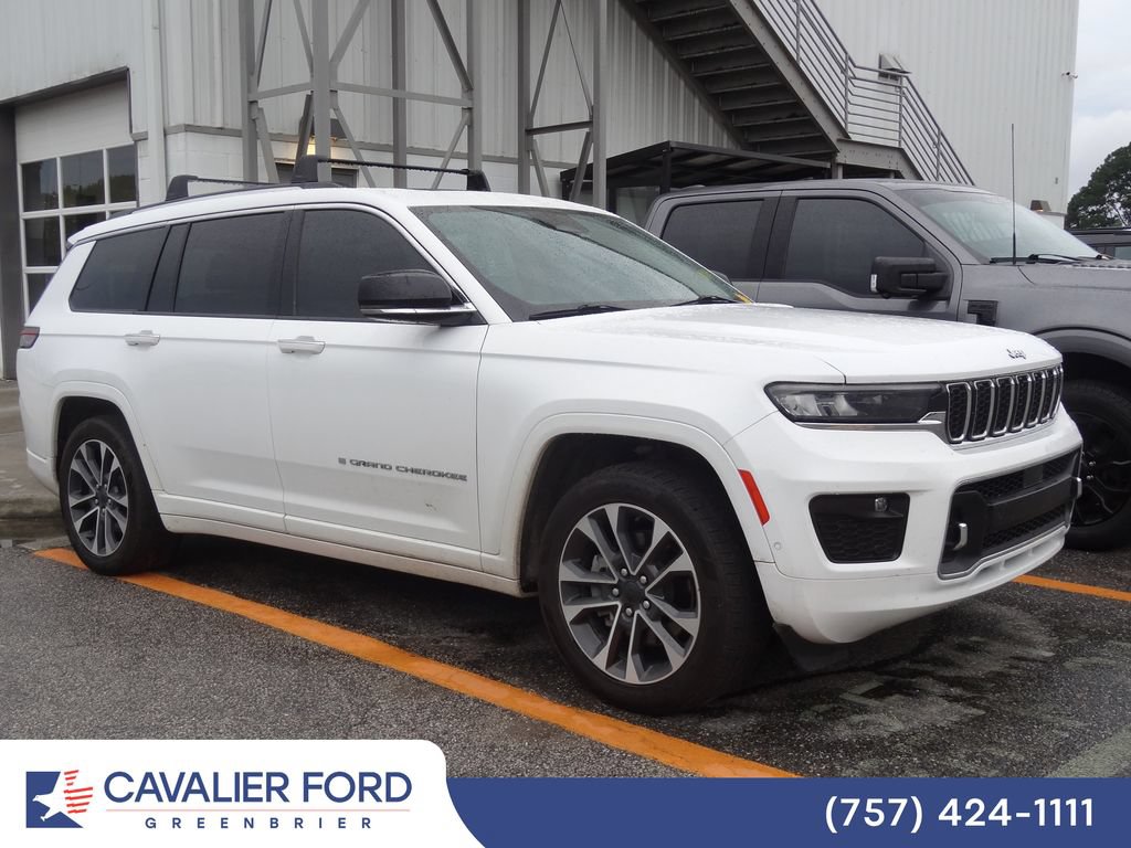 Used 2021 Jeep Grand Cherokee L Overland w/ Luxury Tech Group IV AWD/4WD image 2