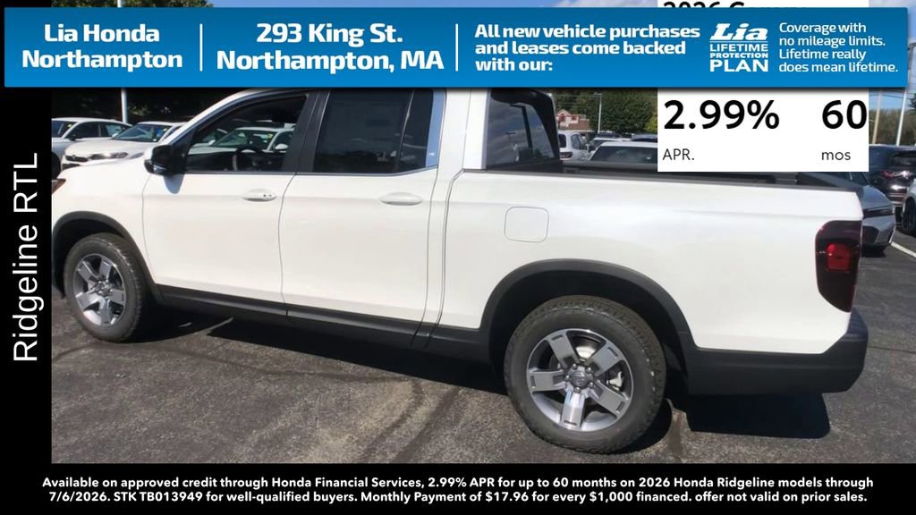 New 2026 Honda Ridgeline RTL image 6