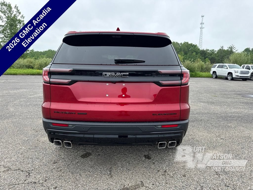 New 2026 GMC Acadia Elevation w/ Black Edition AWD/4WD image 4