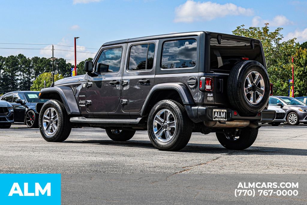 Used 2021 Jeep Wrangler Unlimited Sahara image 7