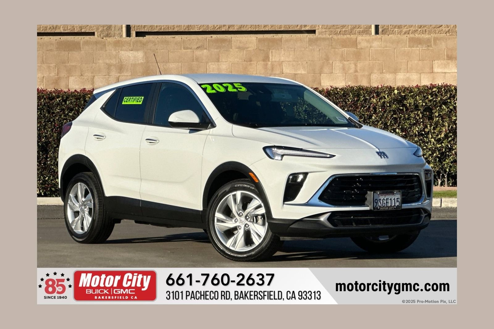 Certified 2025 Buick Encore GX Preferred