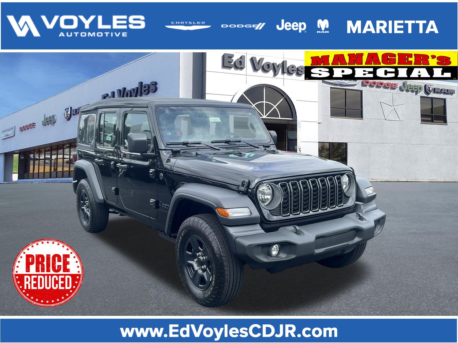 New 2026 Jeep Wrangler Unlimited Sport AWD/4WD image 1