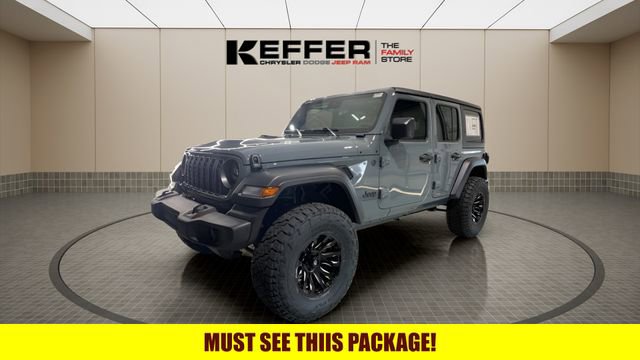 New 2025 Jeep Wrangler Sport S