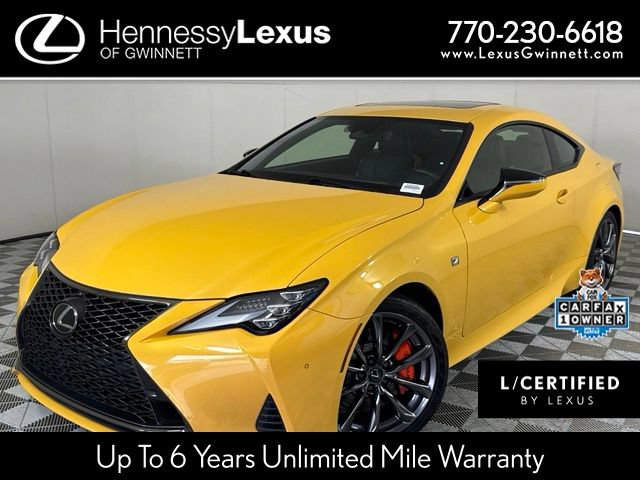 Certified 2022 Lexus RC 350 F Sport RWD 360° Tour