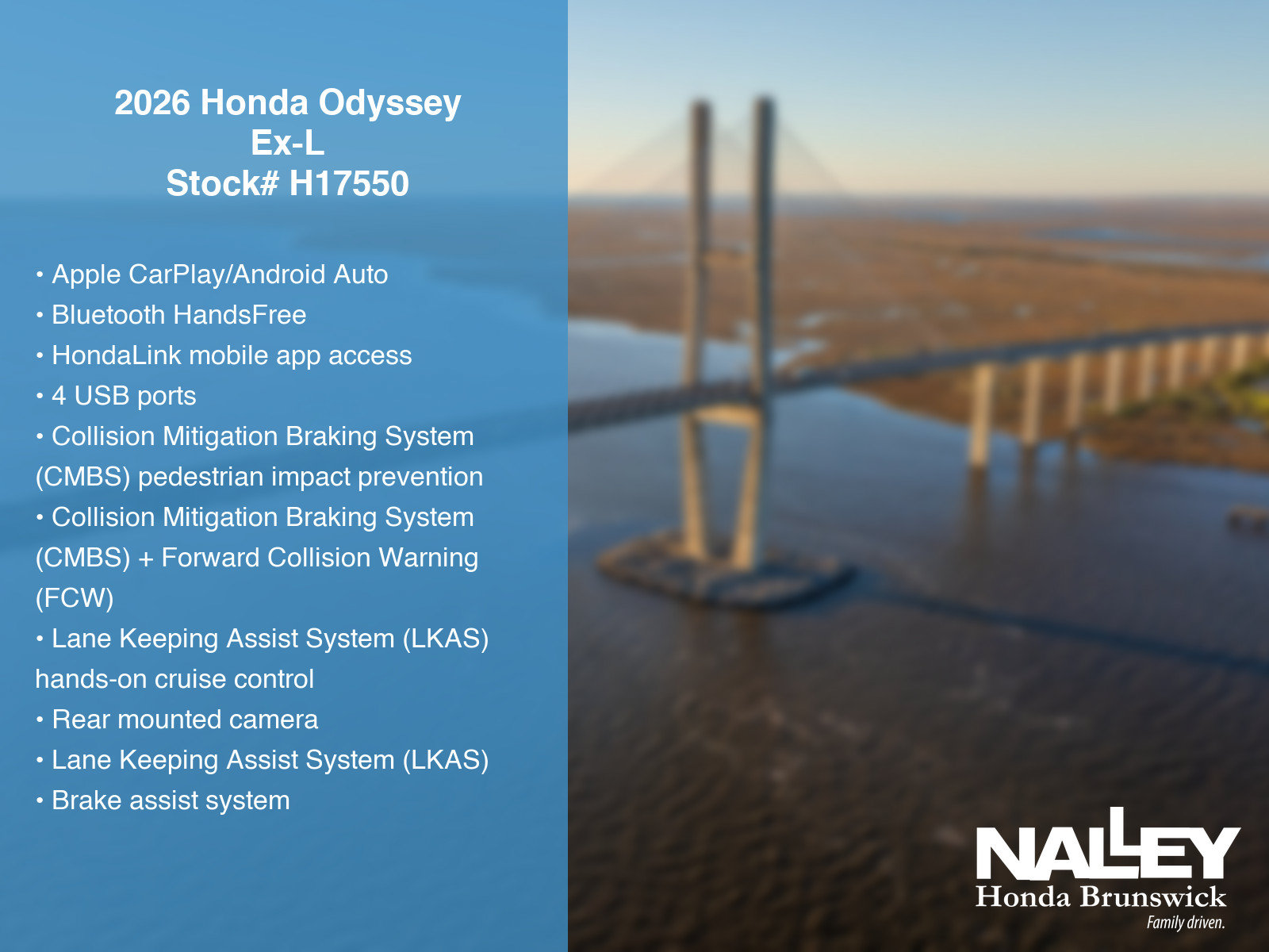New 2026 Honda Odyssey EX-L image 7