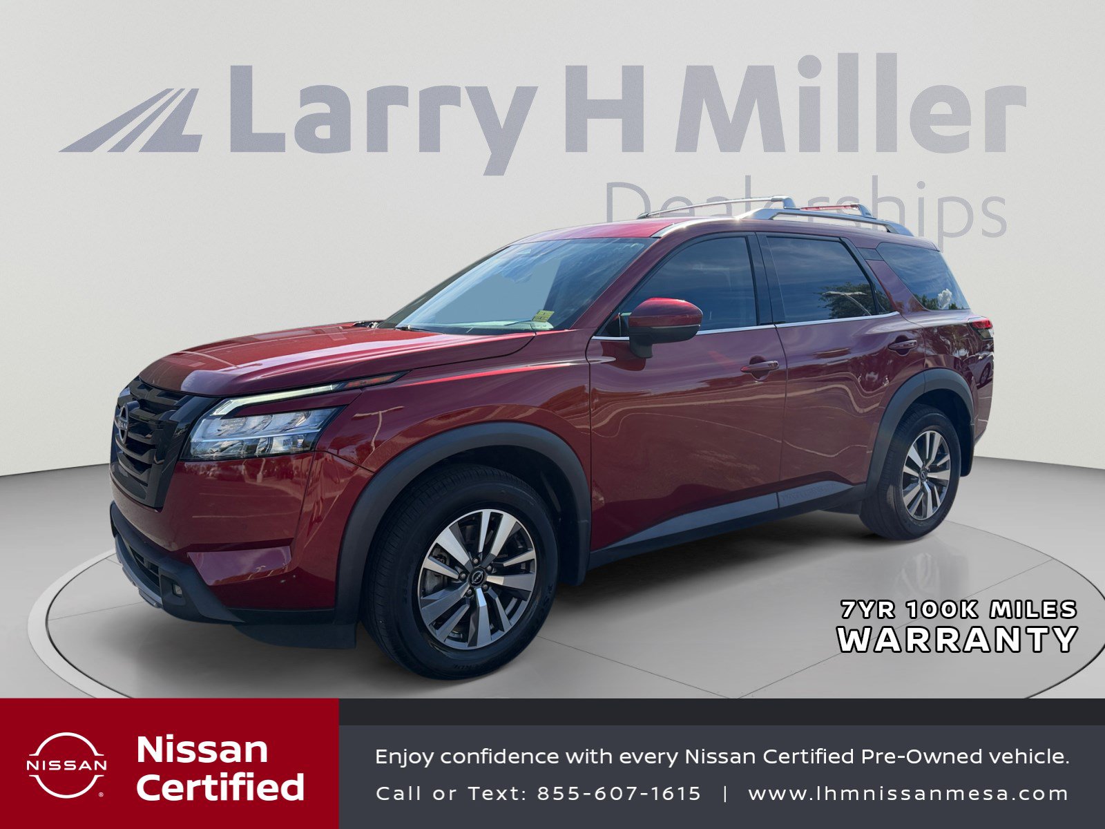 Certified 2023 Nissan Pathfinder SL w/ Lighting Package (N92)