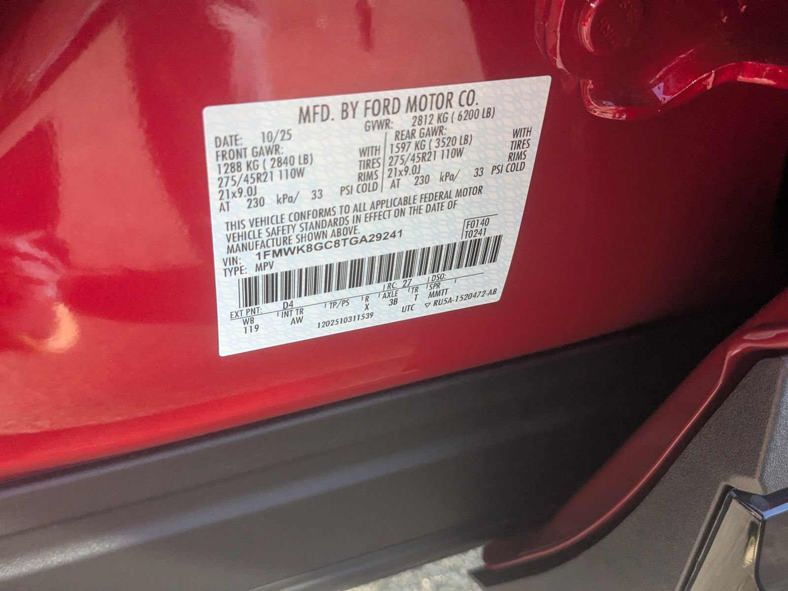 New 2026 Ford Explorer ST AWD/4WD image 41