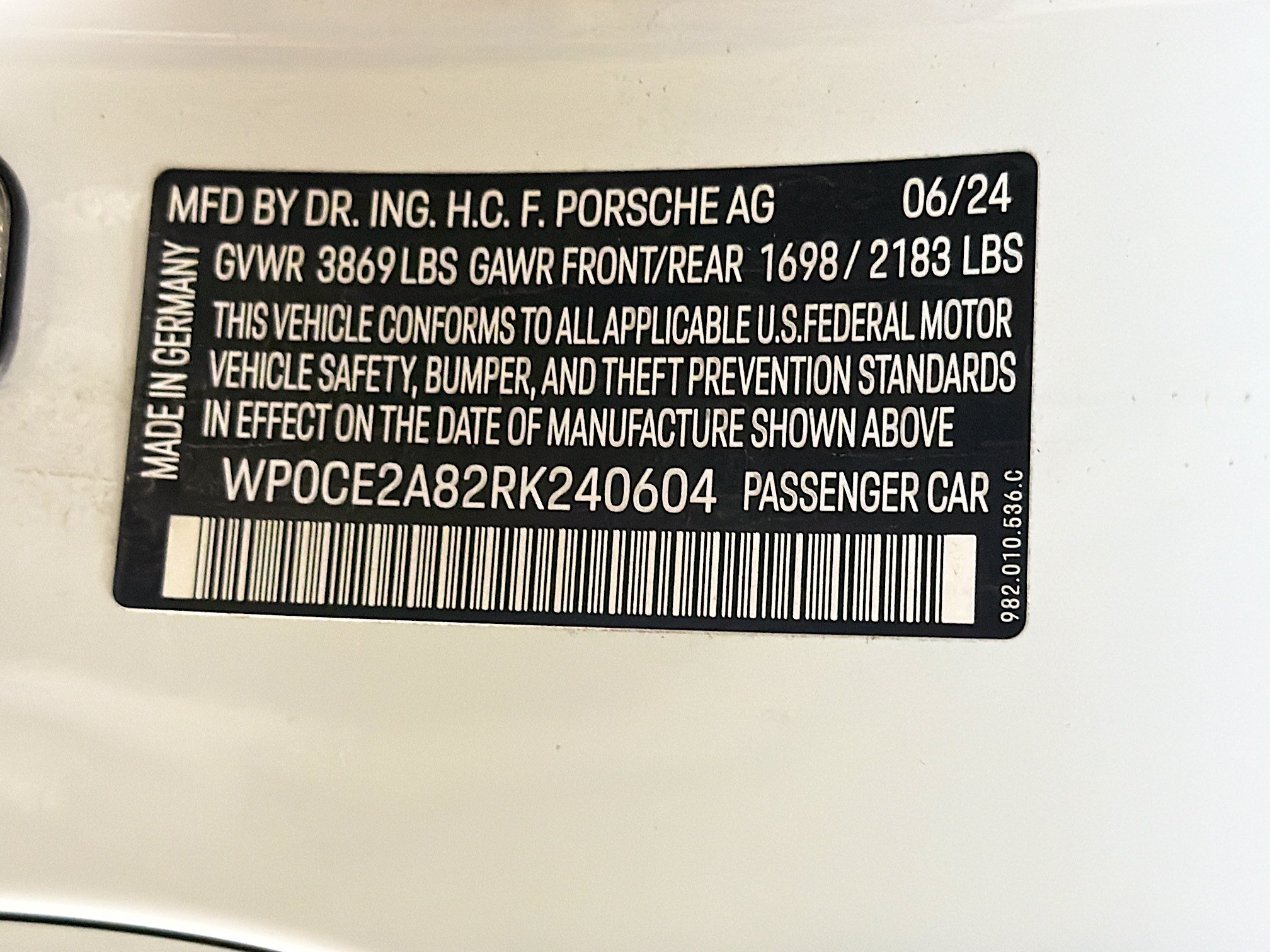 Certified 2024 Porsche 718 Boxster Spyder RS RWD image 40