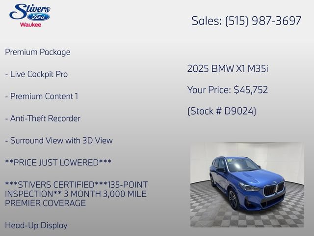 Used 2025 BMW X1 M35i AWD/4WD image 16