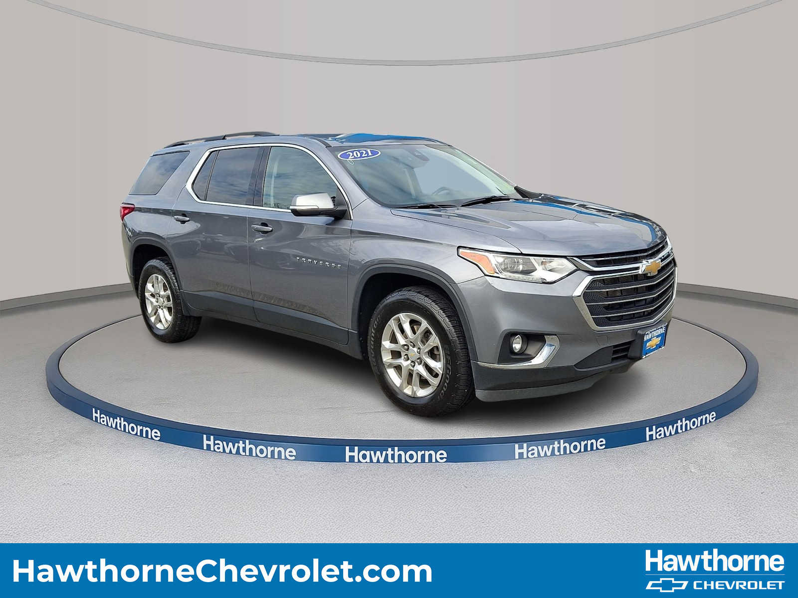 Certified 2021 Chevrolet Traverse LT