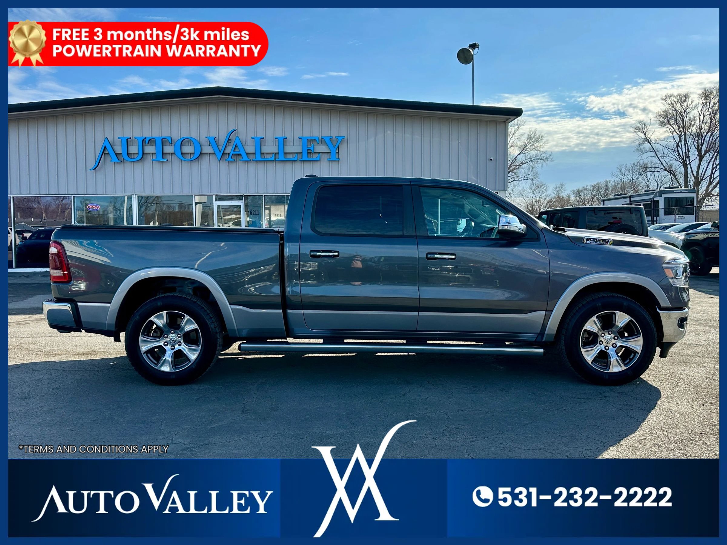 Used 2020 RAM 1500 Laramie AWD/4WD image 8