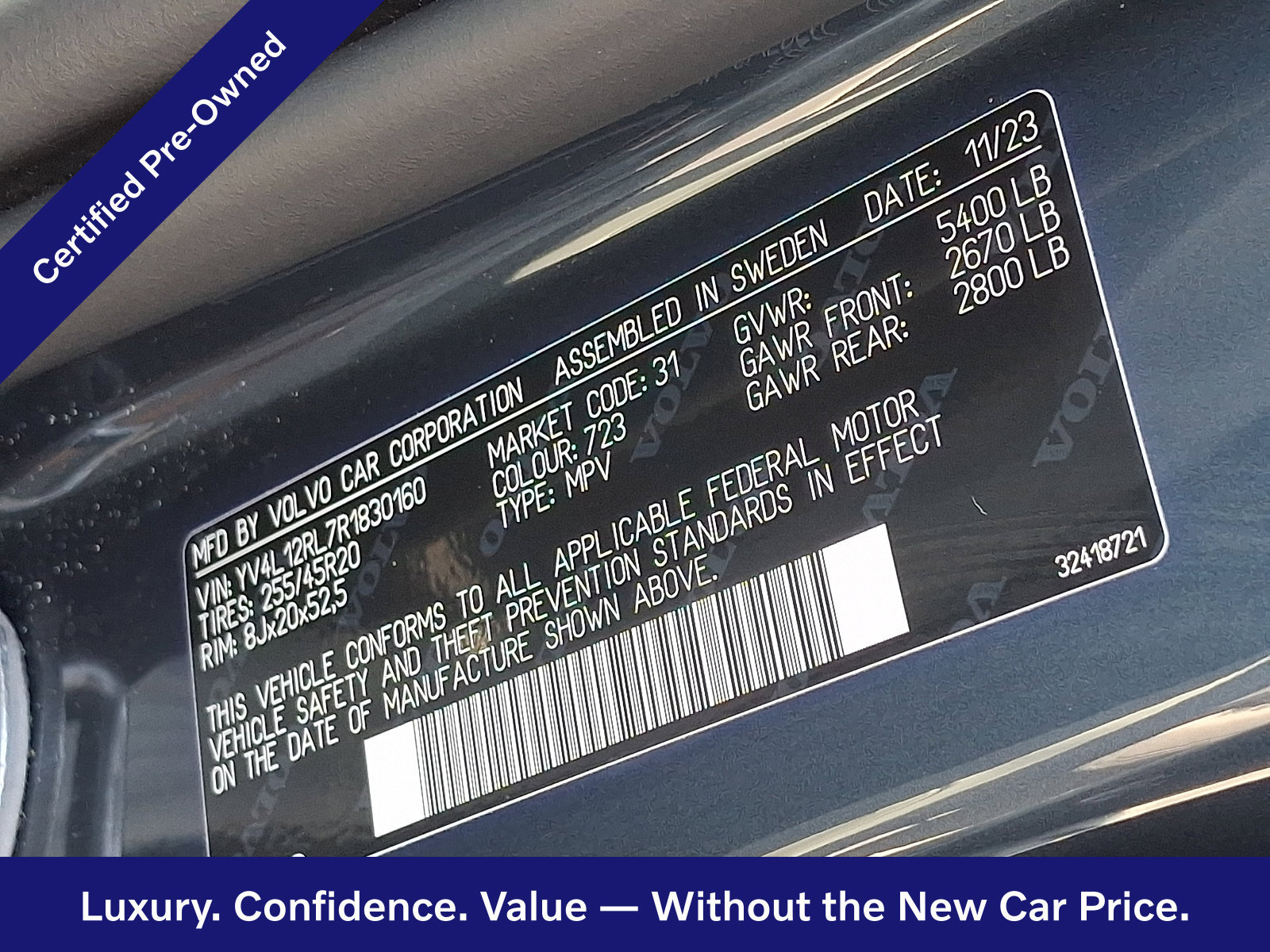 Certified 2024 Volvo XC60 B5 Plus w/ Climate Package AWD/4WD image 28
