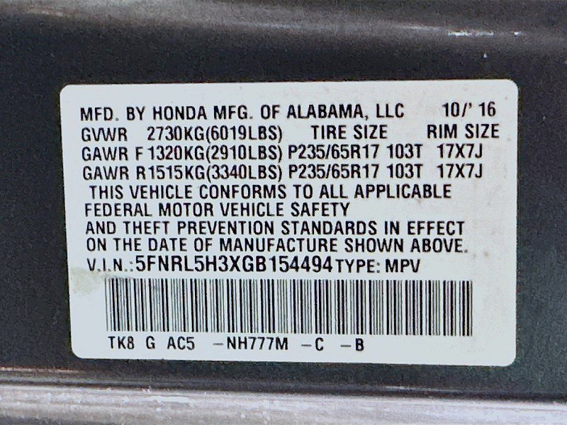 Used 2016 Honda Odyssey SE image 34