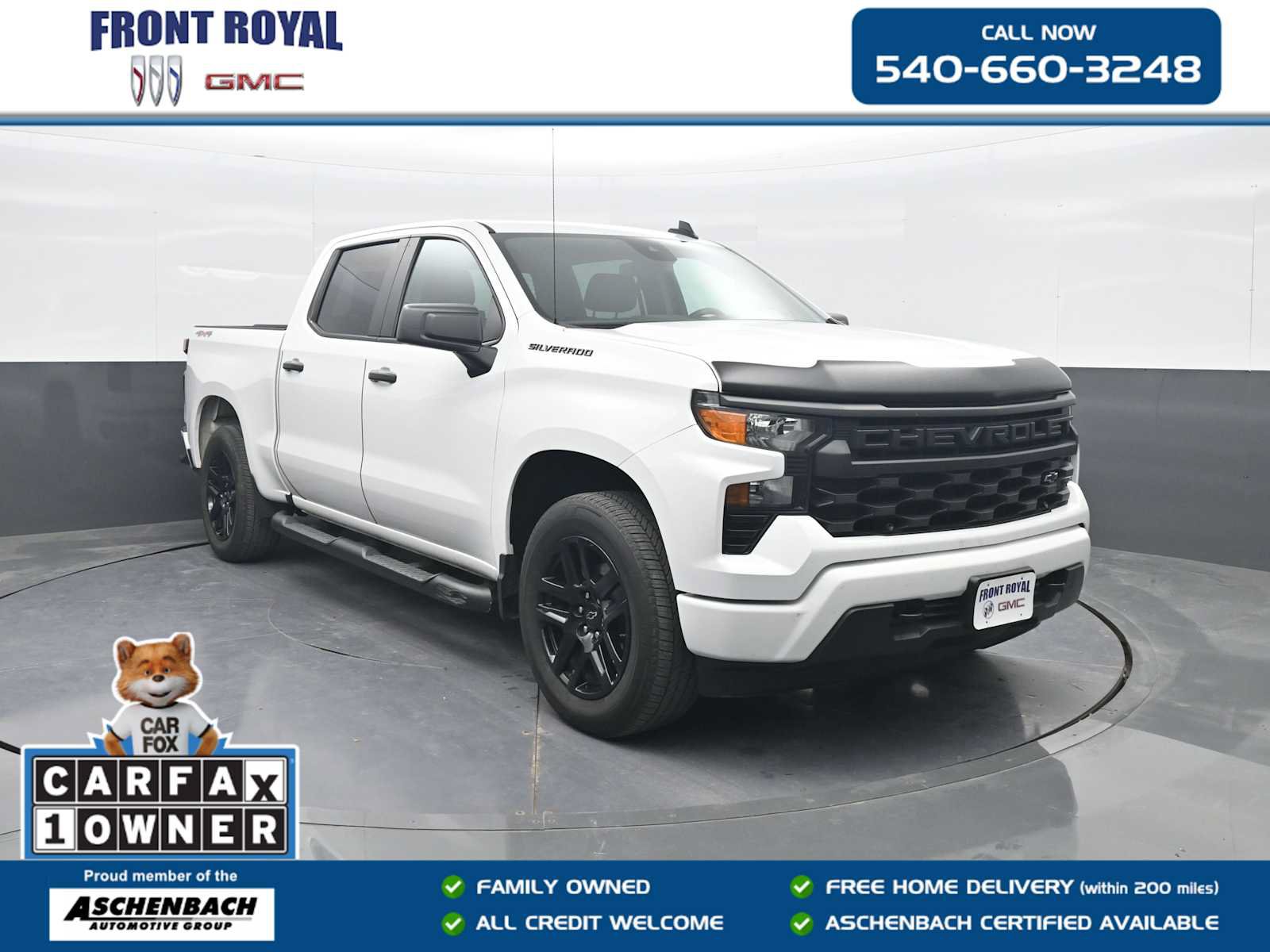 Used 2024 Chevrolet Silverado 1500 Custom w/ LPO, Dark Essentials Package AWD/4WD image 1