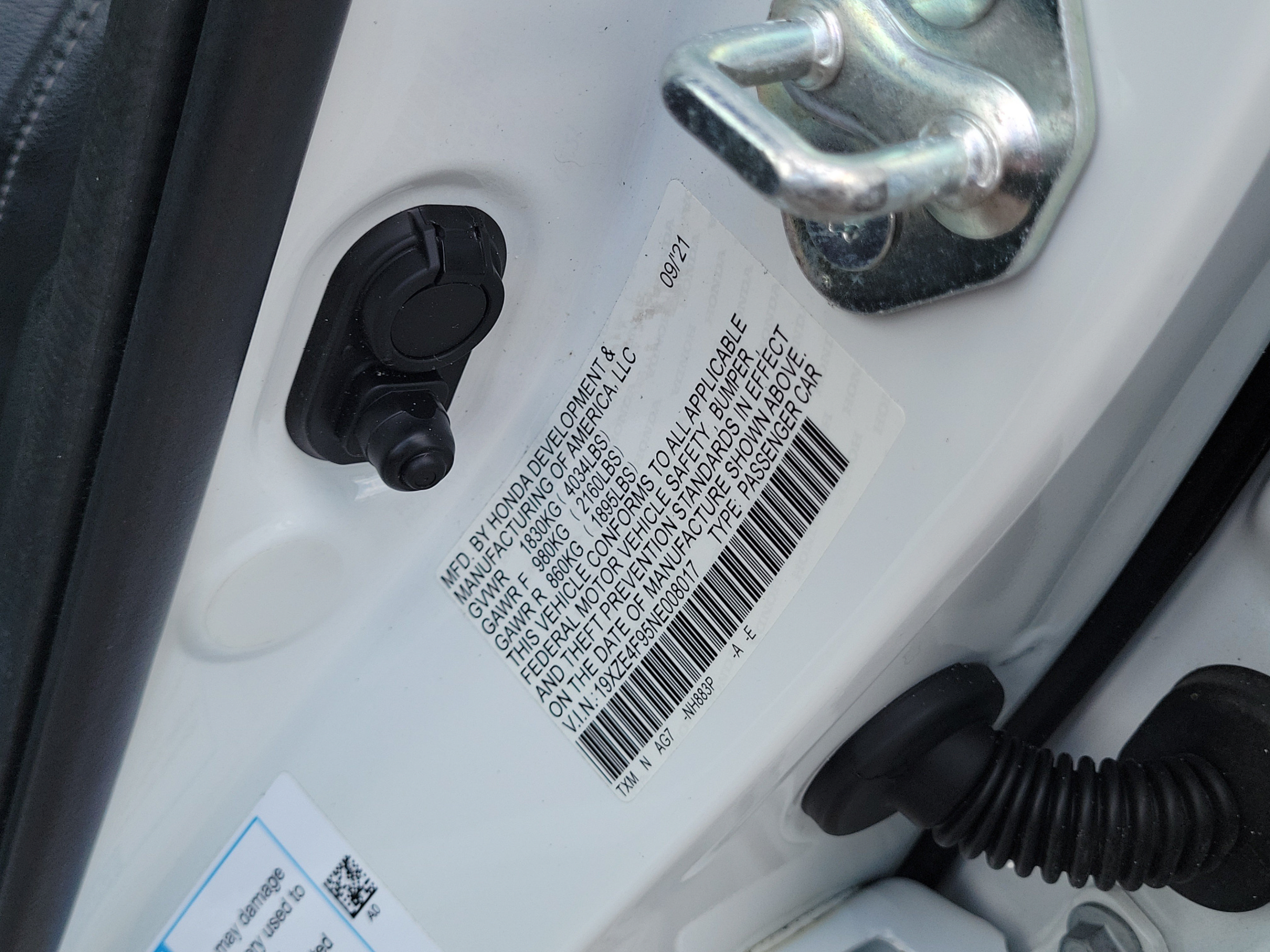 Certified 2022 Honda Insight Touring image 32