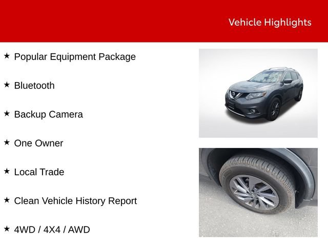Used 2016 Nissan Rogue SL AWD/4WD image 9