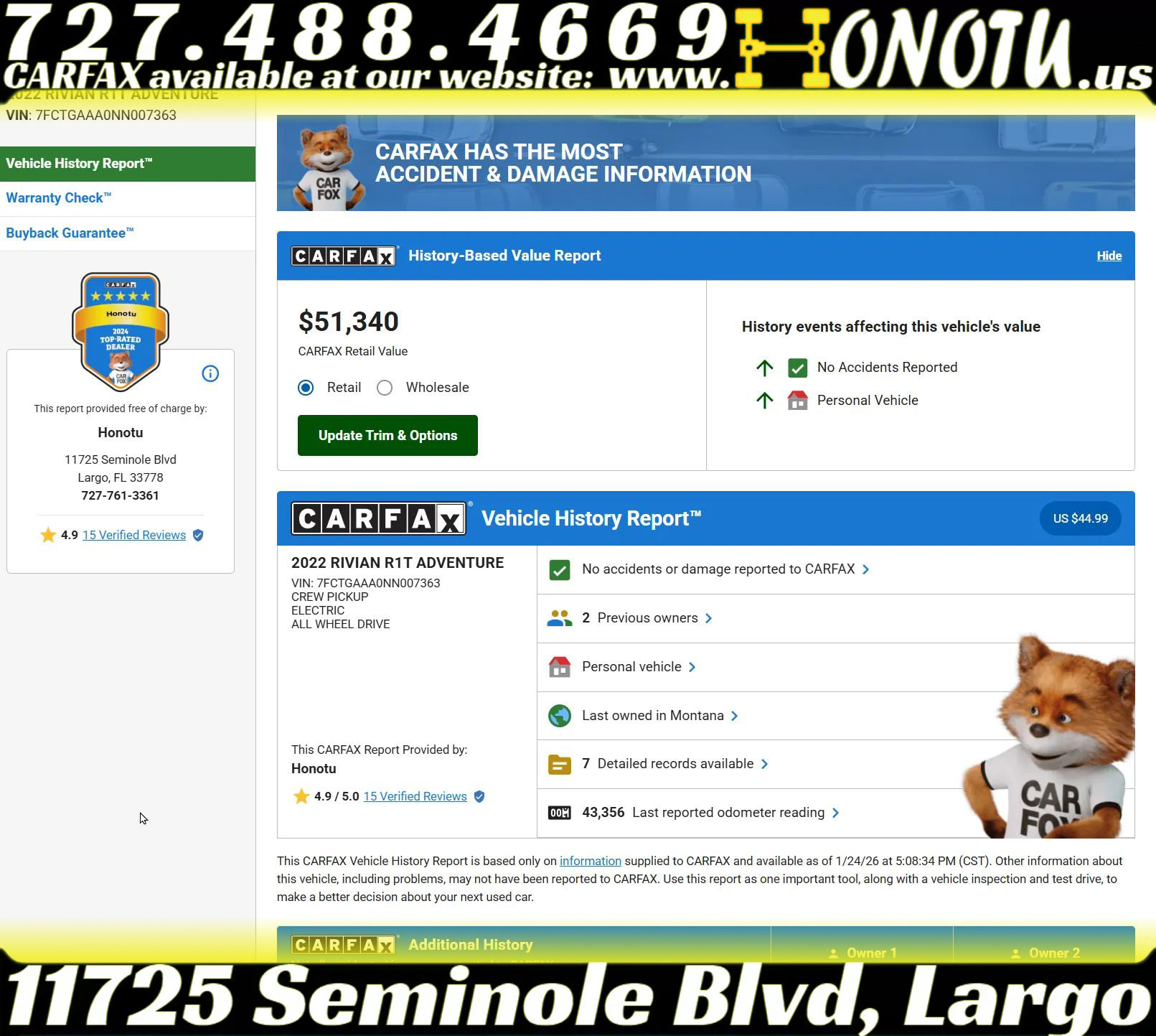 Used 2022 Rivian R1T Adventure image 3